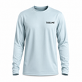 Saltwater division Light Blue Long Sleeve UV Fishing Shirt